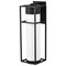 Nuvo Ledges 10W LED Large Wall Lantern - Matte Black / White Opal Glass 62/1613 - alternate 1